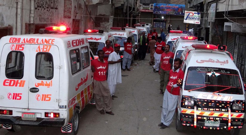 Pakistanda yol qəzası zamanı baş verən partlayışda 10 nəfər ölüb